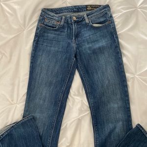 Boot cut tight jeans size 27. Can be men or women